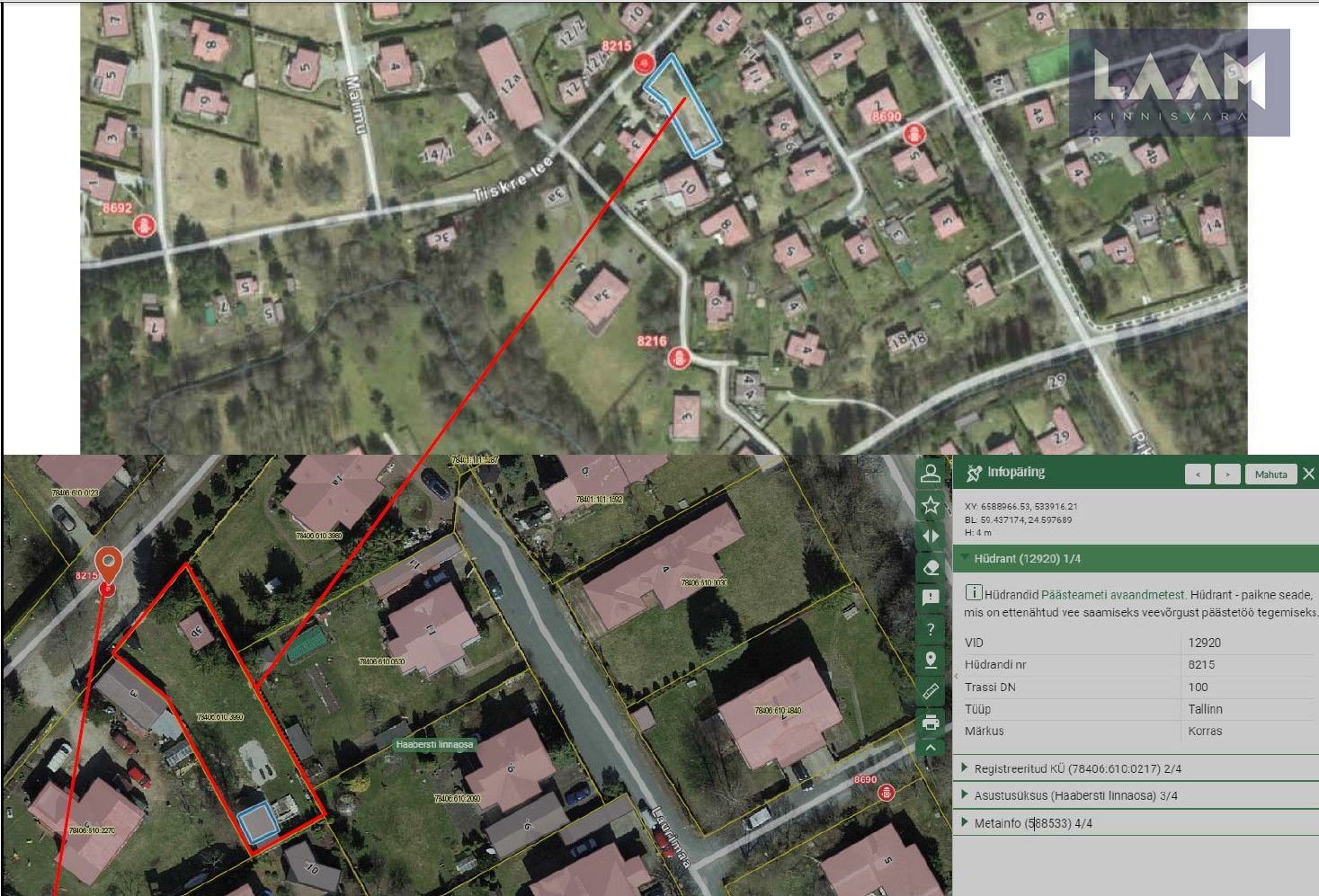 Harju maakond, Tallinn, Haabersti linnaosa, Tiskre tee 3b — 2