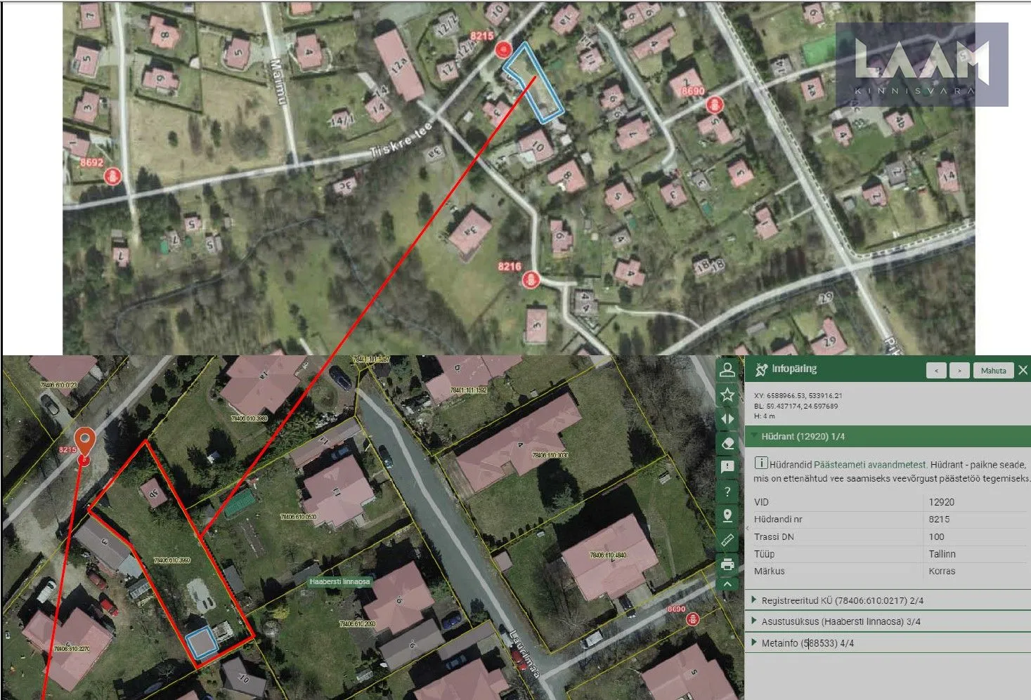 Harju maakond, Tallinn, Haabersti linnaosa, Tiskre tee 3b — 2