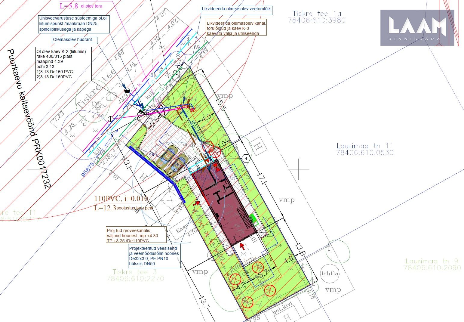 Harju maakond, Tallinn, Haabersti linnaosa, Tiskre tee 3b — 3