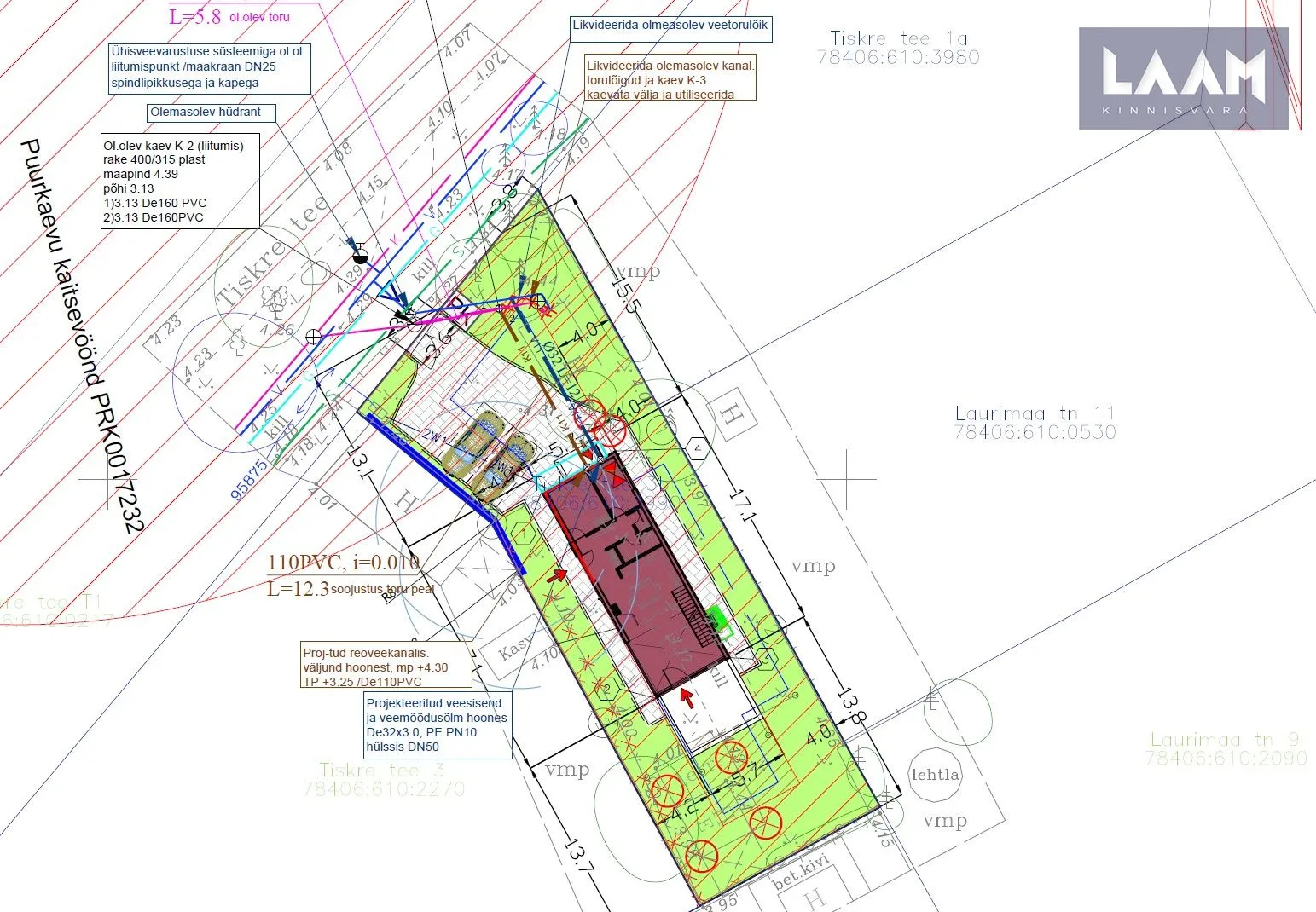 Harju maakond, Tallinn, Haabersti linnaosa, Tiskre tee 3b — 3