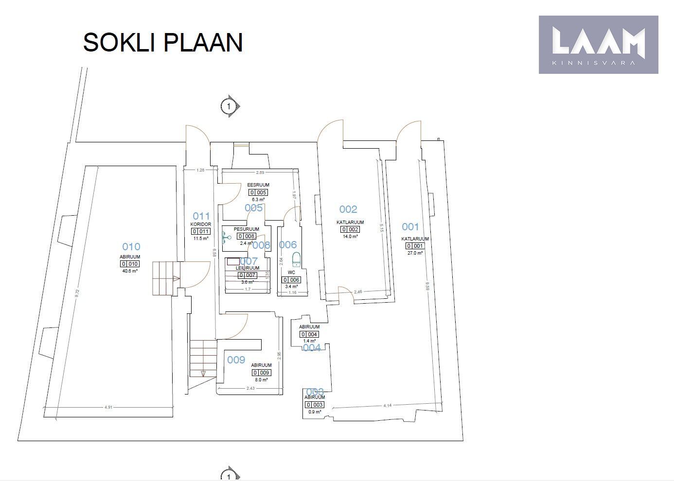Harju maakond, Tallinn, Kesklinna linnaosa, Hobujaama tn 8 — 5