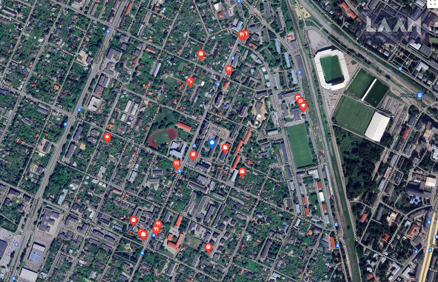 Harju maakond, Tallinn, Kristiine linnaosa, Vindi tn 18a — 25