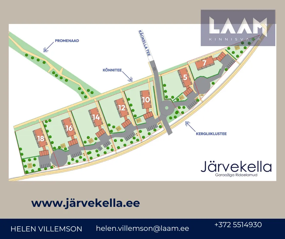 Harju maakond, Rae vald, Järveküla, Käokella tee 7 — 44